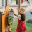 Portable Colored Ball Children's Sun Hat Stylish and Comfortable 6