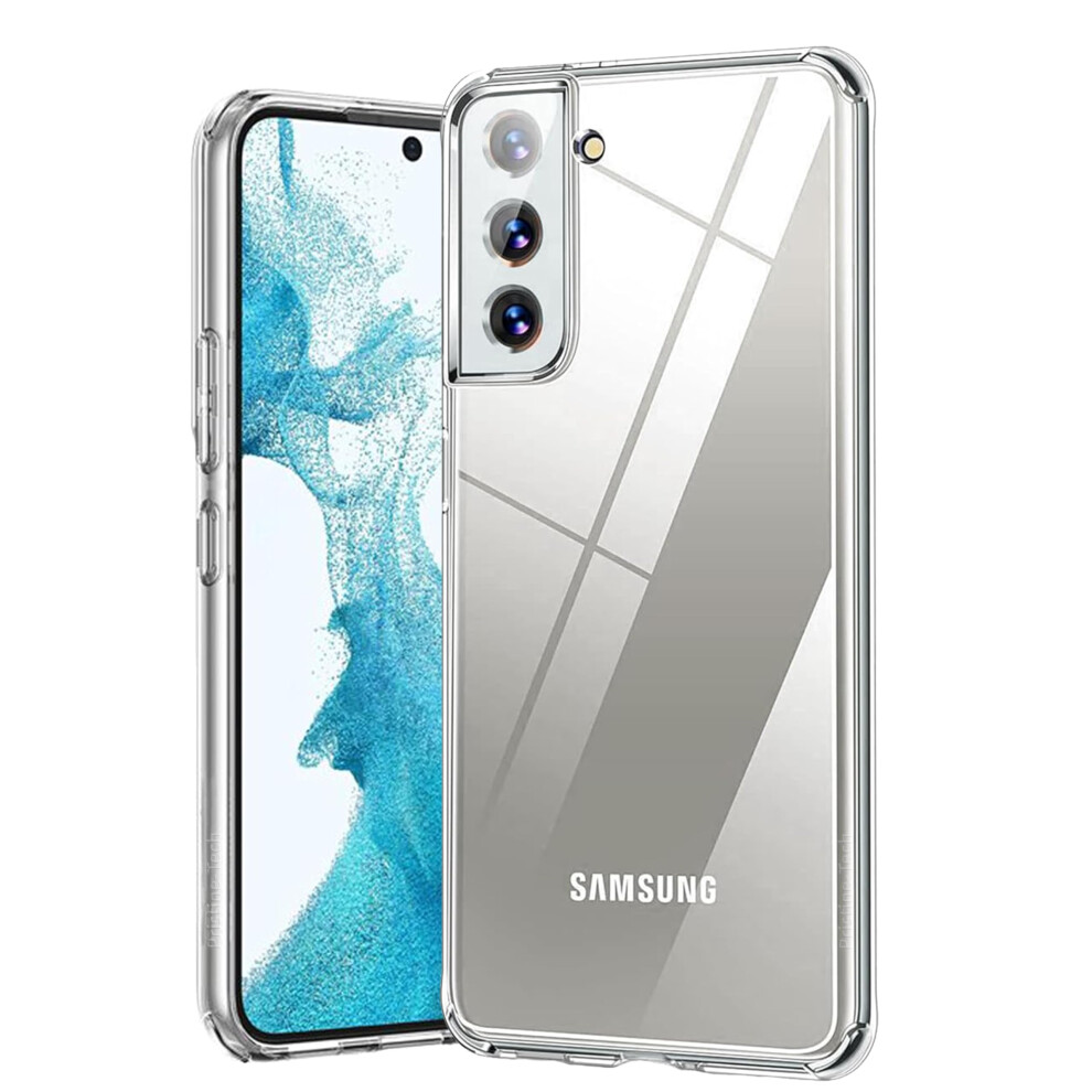 Pristine-Tech For Samsung Galaxy S22 5G Crystal Clear Case, Anti-Yellowing Shockproof Soft Slim Fit Transparent Protective Tpu Silicone Case Cover For 5060952297731