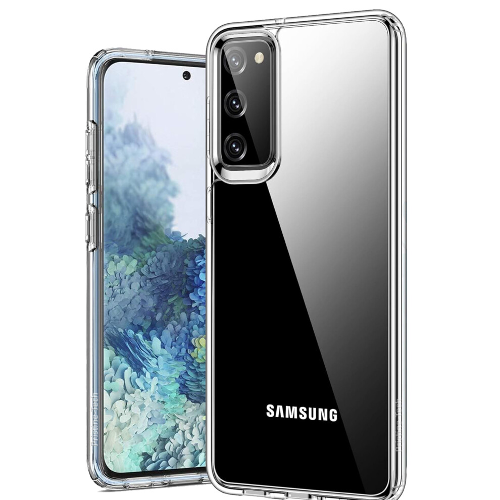 Pristine-Tech Case For Samsung Galaxy S20 Fe 4G 5G, Crystal Clear [Anti-] [Shock Absorption] Phone Cover For Samsung S20 Fe, Smartphone Cover Yellow 5060952297670