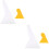 4Pcs Orange White Small for DIY Pom Glue Car Foil Tool 6