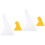 4Pcs Orange White Small for DIY Pom Glue Car Foil Tool 4