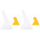 4Pcs Orange White Small for DIY Pom Glue Car Foil Tool 2