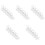 30 Pcs 2023 Graduation Keys Sublimation Lovers Set White 5