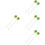 8Pcs Baking Cake Tester Stick Stainless Steel Green Reusable Tool 8