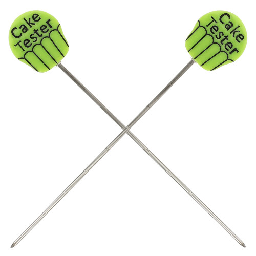 8Pcs Baking Cake Tester Stick Stainless Steel Green Reusable Tool 2