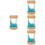 4Pcs Creative Rain Sound Toy Musical Cognitive Instrument 6