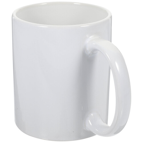3Pcs White Ceramic Sublimation Mugs Cups for DIY 1