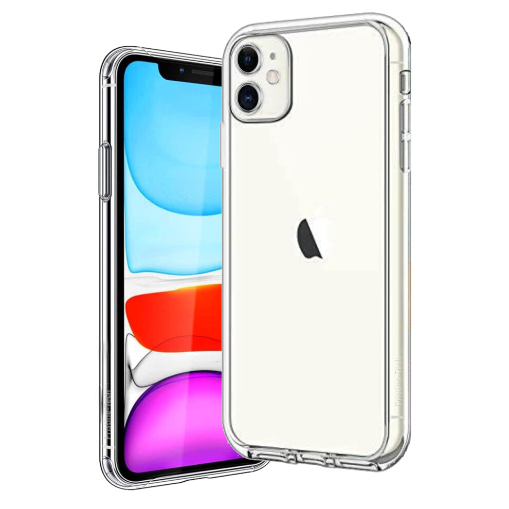 Pristine-Tech Case For Iphone 11(6.1''),Crystal Clear Shock-Absorption Protective Cover,Ultra Thin Drop-Protection Case For Iphone 11 5060952296888