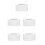 2500Pcs Clear Round Label Stickers Strong Adhesion Transparent Seals 5