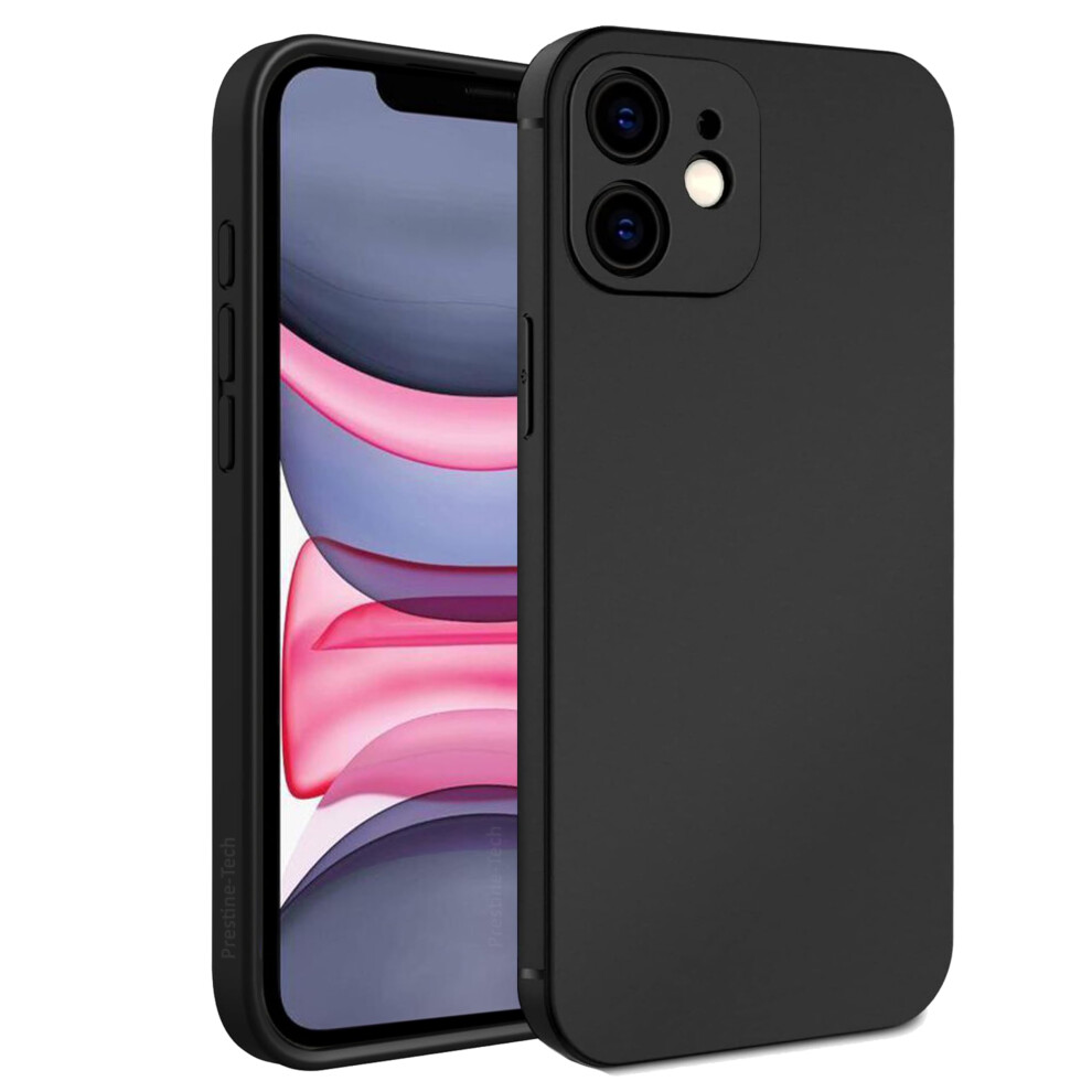 Pristine-Tech For Iphone 11 Case Silicone Phone Case Soft Gel Rubber Cover Shockproof Protective Phone Case For Iphone 11, Black 5060952298202