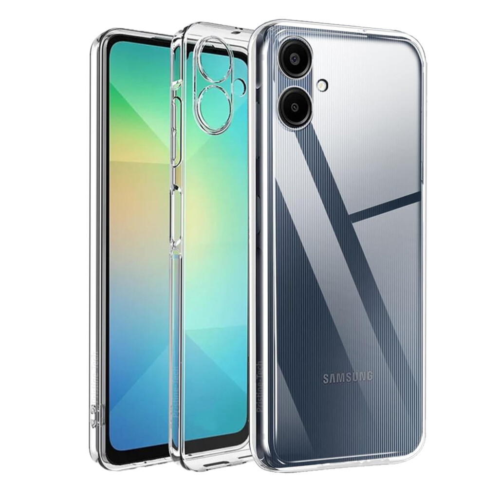 Pristine-Tech Clear Case For Samsung Galaxy A06 Case Non-Yellowing Shockproof Silicone Gel Tpu Case Ultra Thin Soft Cover For Samsung Galaxy A06 Phone 5060952298745