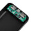 Black Creative Plastic File Box with Handle for Safe Storage 8