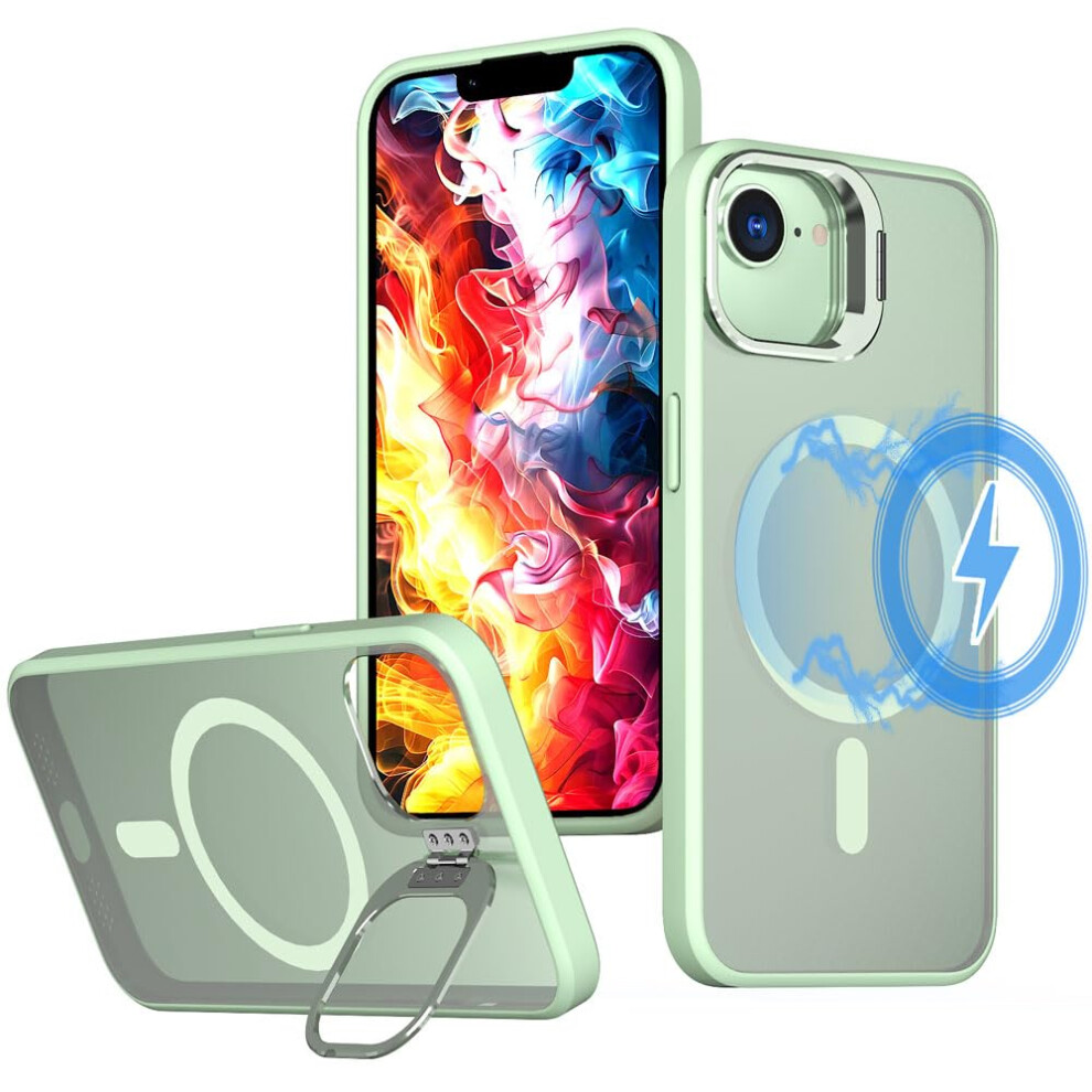 Techgear For Iphone 16E Case [Magnetic + Kickstand] Tough Rugged Protective Stand Phone Case, Magnetic Ring Compatible With Magsafe For Apple Iphone 5056834300224