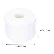 2Pcs Disposable Cotton Face Towel Roll White Soft Dual Use Wipes
