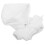 2Pcs White Fabric Doll Hoodie Soft Tiny Cute Doll Accessory 1