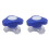 2pcs Pulverizer Tablet Splitter Cutter Pulverizer Box Manual Baby 2