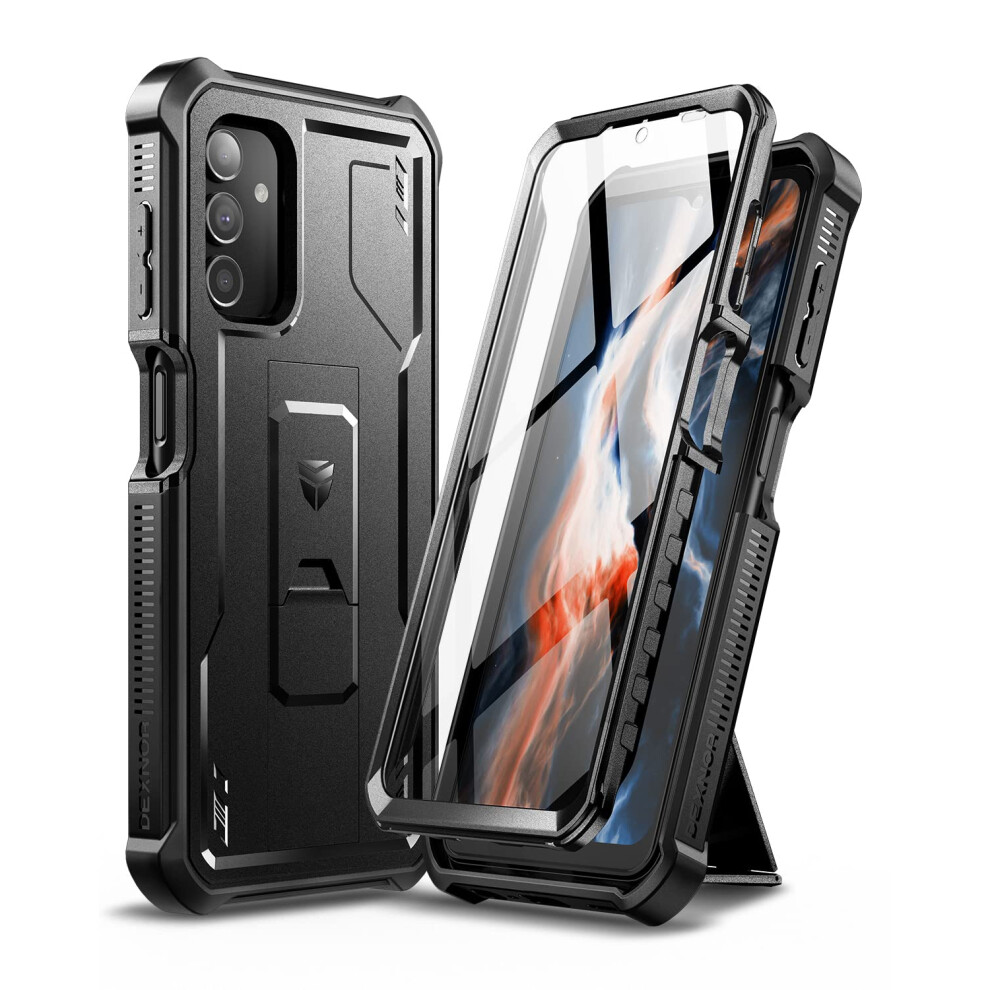 Dexnor For Samsung Galaxy A13(4G/5G) Case Built-In Screen Protector And Kickstand 360 Full Body Heavy Duty Military Grade Protection Shockproof 6972291195342