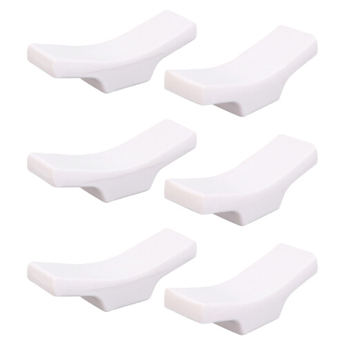 12Pcs Home Use White Chopstick Rests Table Decor 2