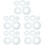 25Pcs Grey Stitching Rulers Acrylic Patchwork Tools for Sewing Crafts 6