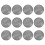 24Pcs Strong Black Iron Sound Box Nets for Microphone and Speakers 1