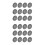 24Pcs Strong Black Iron Sound Box Nets for Microphone and Speakers 3