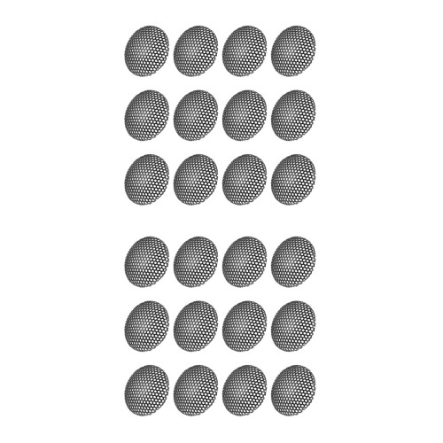 24Pcs Strong Black Iron Sound Box Nets for Microphone and Speakers 2