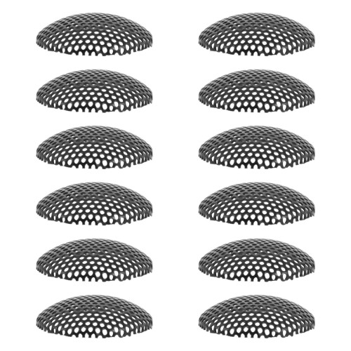 24Pcs Strong Black Iron Sound Box Nets for Microphone and Speakers 1