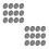 24Pcs Strong Black Iron Sound Box Nets for Microphone and Speakers 9