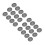 24Pcs Strong Black Iron Sound Box Nets for Microphone and Speakers 6