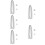 5Sets Silver Ball Roller Chains for Dog Tags Pendant Necklaces DIY 11