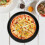 3Pcs Versatile Oven Pizza Pan Aluminum Non-Stick Round Baking Tray 7