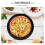 3Pcs Versatile Oven Pizza Pan Aluminum Non-Stick Round Baking Tray 10