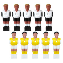 20Pièces Statues Joueurs Baby-Foot En Résine Couleurs Variées Décor