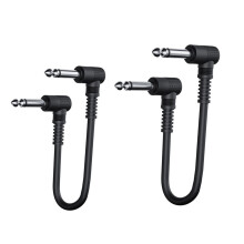 4St Gitaar Adapterkabel Zwart Effector Power Kabel Duurzaam En Licht