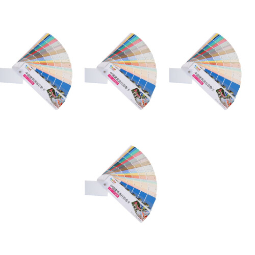 4Sets Multifunctionele Kleurwielen Draagbare Kleurkaarten Tekenen 2