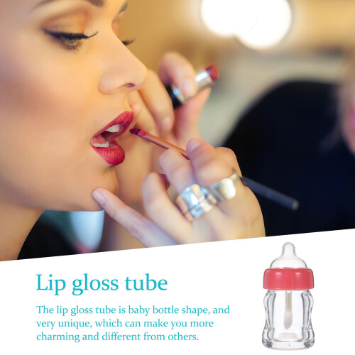 30St Mini Roze Lipgloss Buizen Babyfles Herbruikbare 2