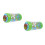 2St Baby Rollend Speelgoed Met Rammelbal - Multi Kleur Kruiptrainer 7