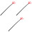 3St Cosplay Duivel Rood Plastic Halloween Feestaccessoire 5