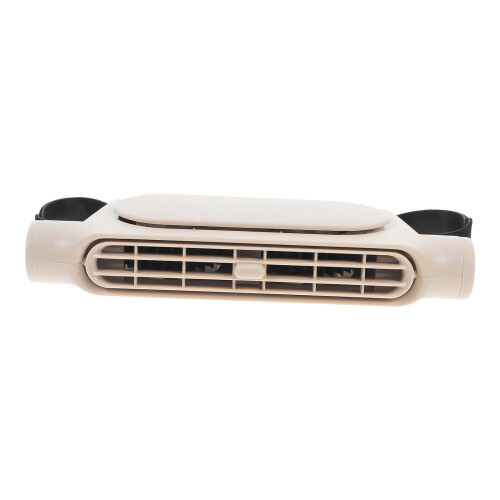 5St Auto Achterzitventilator USB Koeling Beige ABS Stille Vent 1