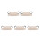 5St Auto Achterzitventilator USB Koeling Beige ABS Stille Vent 7