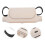 5St Auto Achterzitventilator USB Koeling Beige ABS Stille Vent 11