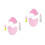 2Ensembles Jeu Costume Jumbo Bébé Rose Bib Cosplay 6