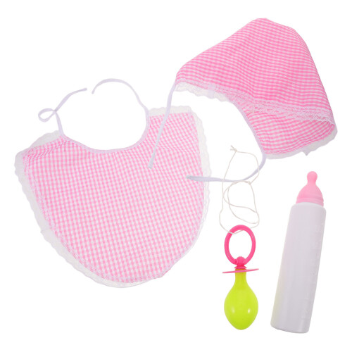 2Ensembles Jeu Costume Jumbo Bébé Rose Bib Cosplay 1