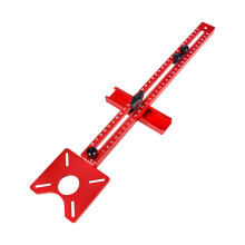 4 in 1 Router Milling Jig Aluminum Alloy Woodworking Guide for Precision Groove Cutting