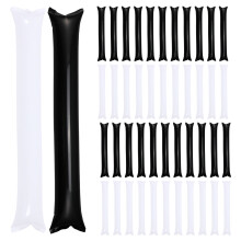 48Pcs Inflatable Cheerleading Sticks Pe Noisemakers for Event Fans