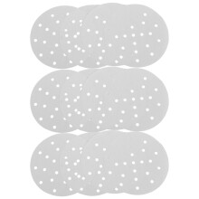 1600Pcs Round Air Fryer Parchment Liners for Steaming Buns and Dim Sum