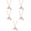 5St Charmante Dolphin Halsketting Violette 8