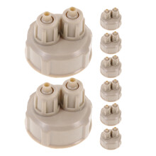 16St Multifunctionele Co2 Flessendoppen ABS Voor Aquarium Gebruik