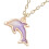 5St Charmante Dolphin Halsketting Violette 3