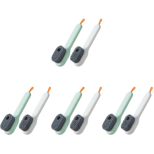 8Pièces Brosse À Sneakers Distributeur De Et Maniable 1